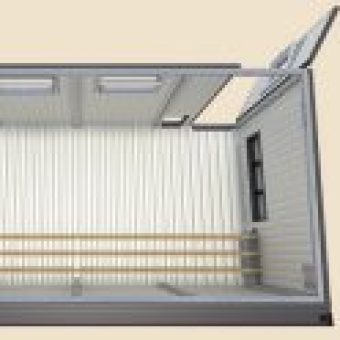 Huehnerstall DUO Vario