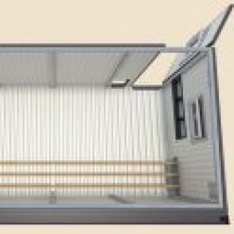Huehnerstall Duo Vario b