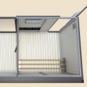 Huehnerstall DUO VISTA VARIANTE A